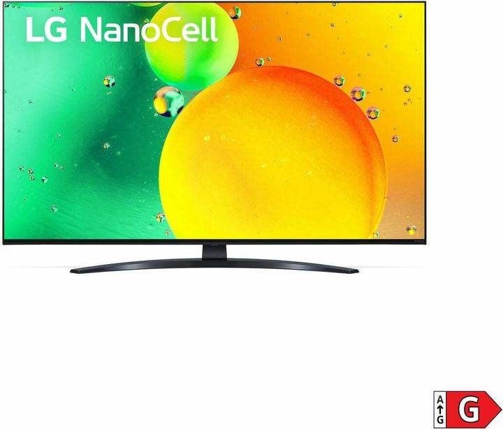 Productafbeelding LG TV 43" 4k UHD Smart TV Nanocel Lan Dlna Dvt2 Dvbs2 Webos (43", NANO763, Nano-Cel, 4K, 2022)