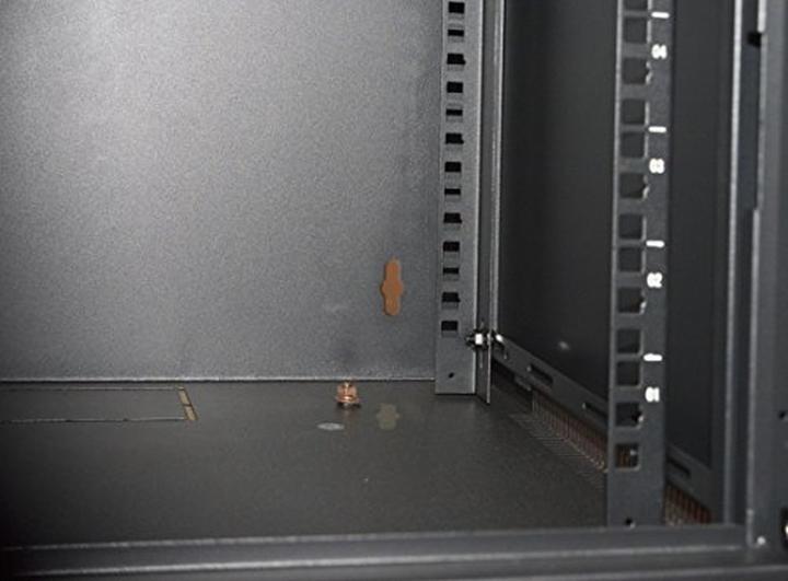 Actual product image ARMADIO A MURO 19" 6 UNITÀ, 350*540*450MM NERO (6 RU, 19 inch rack)