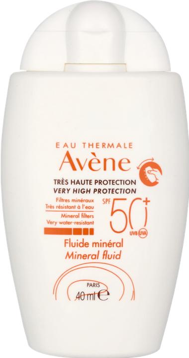 Image du produit Avène Sun Fluid Mineral SPF50+ (Crème solaire, SPF 50+, 40 ml, 71 g)