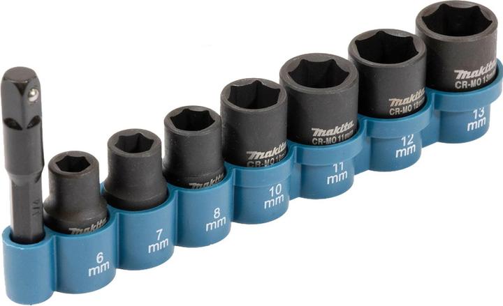 Makita Jeu de clés à douille (7 mm, 6 mm, 8 mm, 12 mm, 13 mm, 10 mm, 11 mm)