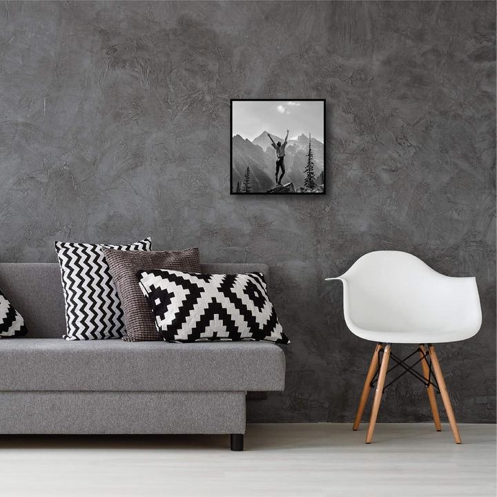 Produktbild Haes Deco Deco Kunststoff-Fotorahmen EF17B Easy Frame Schwarz 40x40 cm (40 x 40 cm)