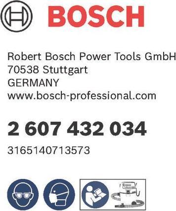 Produktbild Bosch Professional Zubehör Polyester-Flachfaltenfilter