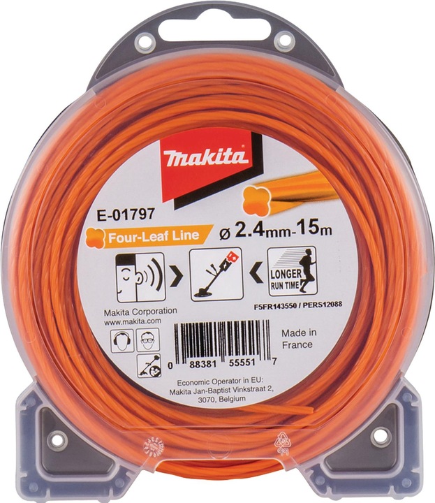 Actual product image Makita Four Leaf (Lawn mower, Trimmer line + line spool)