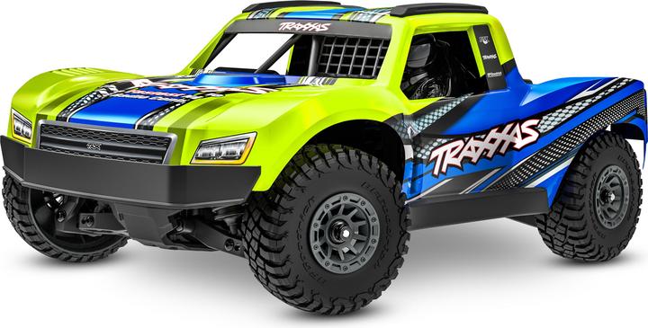 Actual product image Traxxas MINI-Slash BL-2S 4x4 gelb 1/16 Short Course RTR Brushless, HD-Teile, mit 2S Lipo/Lader (RTR Ready-to-Run)
