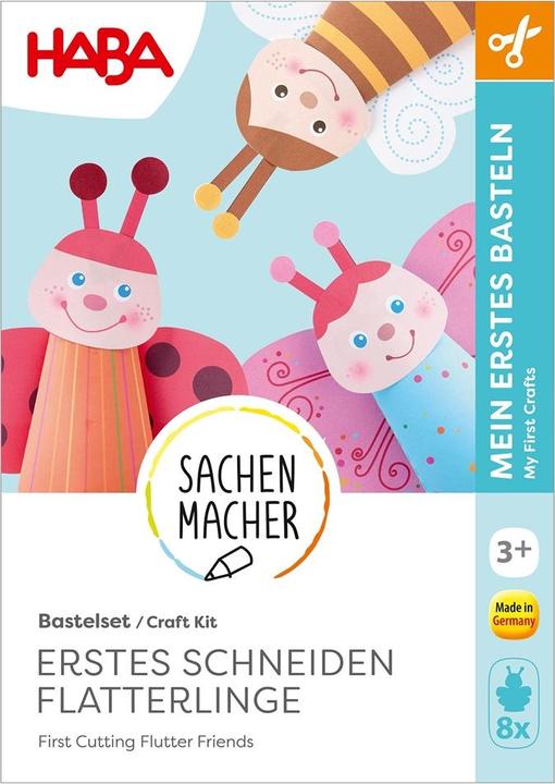 Haba Bastelset - Erstes Schneiden Flatterlinge
