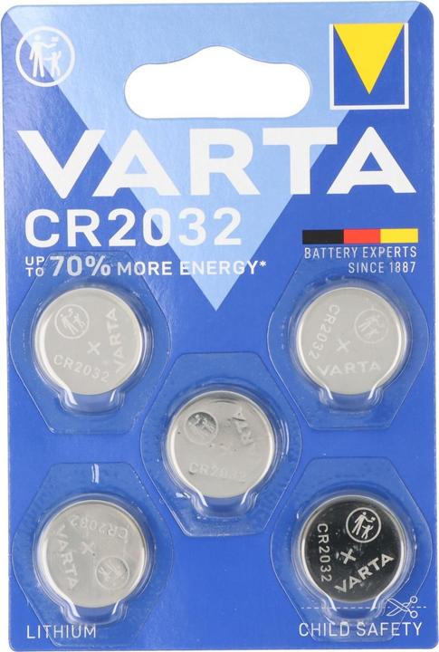 Immagine prodotto Varta Cr2032 (5 pz., CR2032, 230 mAh)