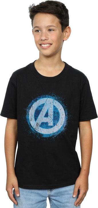 Actual product image Boys Avengers Glowing Logo T-Shirt (128)