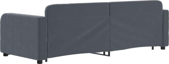 Produktbild vidaXL Tagesbett Ausziehbar mit Schubladen 80 x 200 cm Samt (Bettsofa)