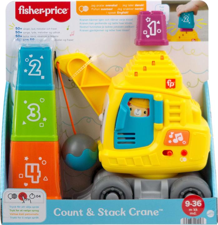 Image du produit Fisher-Price Count & Stack Crane