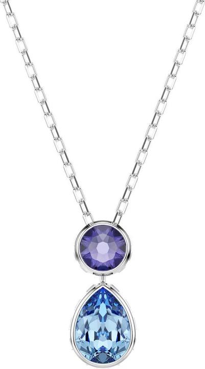 Blau, Silber, Türkis, Violett