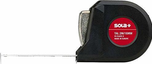 Actual product image Sola Messwerkzeuge 4000855064 Pocket roller tape measure 2 m ABS-cou. housing Talmeter (2 m)