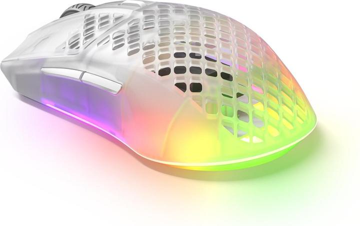 Actual product image SteelSeries Aerox 3 Ghost (Cable, Wireless)