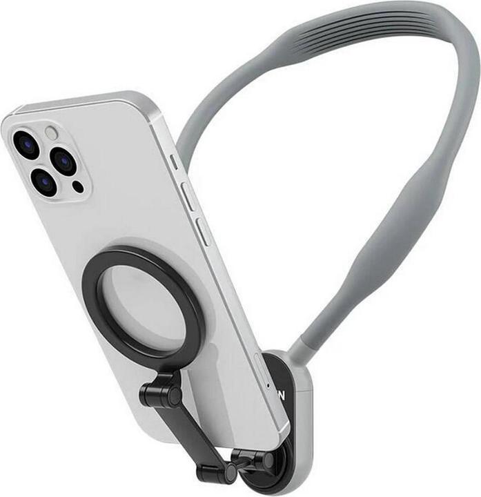 Immagine prodotto Telesin Supporto magnetico per il collo del telefono cellulare - Versione massima (grigio)