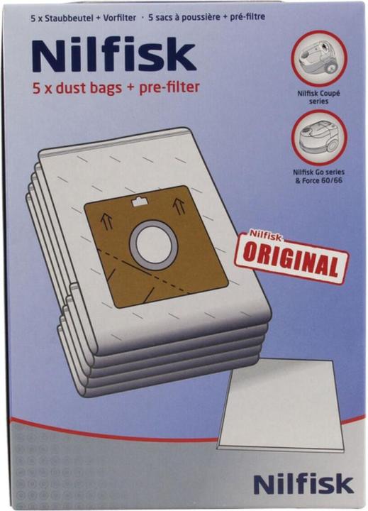 Produktbild Nilfisk Staubsaugerbeutel GM 60 5 St.