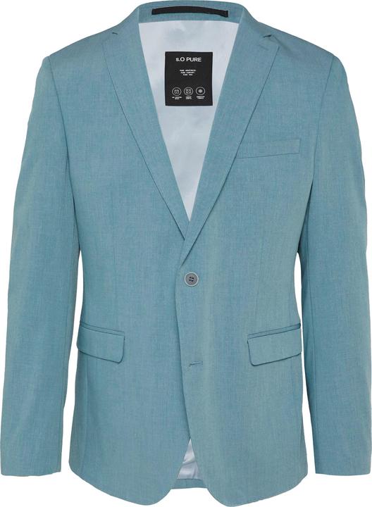 Actual product image S.Oliver Indoor-Sakko s.O PURE: Meliertes Sakko aus Stretch-Twill im Slim Fit (46)