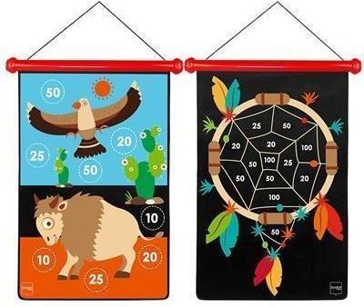 Actual product image Scratch Indian dart game (French, German, Italian, 1 - 4 Players)