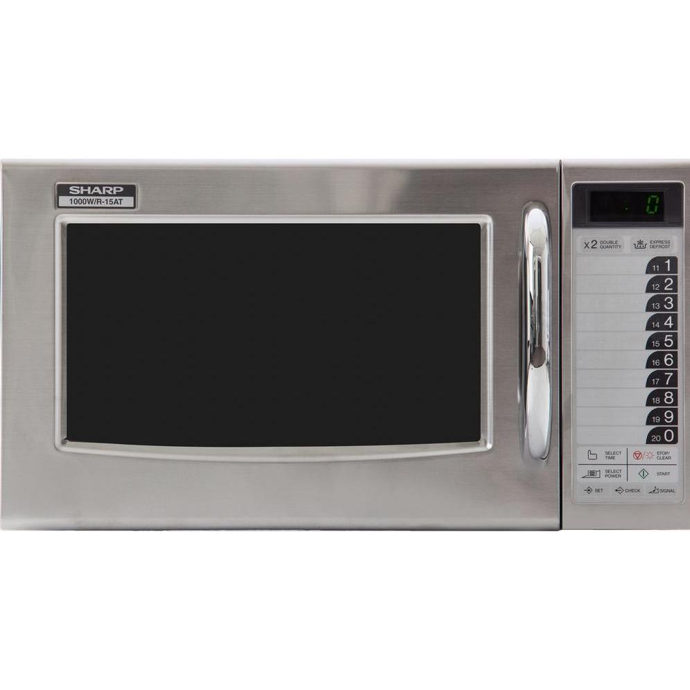 Sharp R15AT Gastro, Mikrowelle, Silber