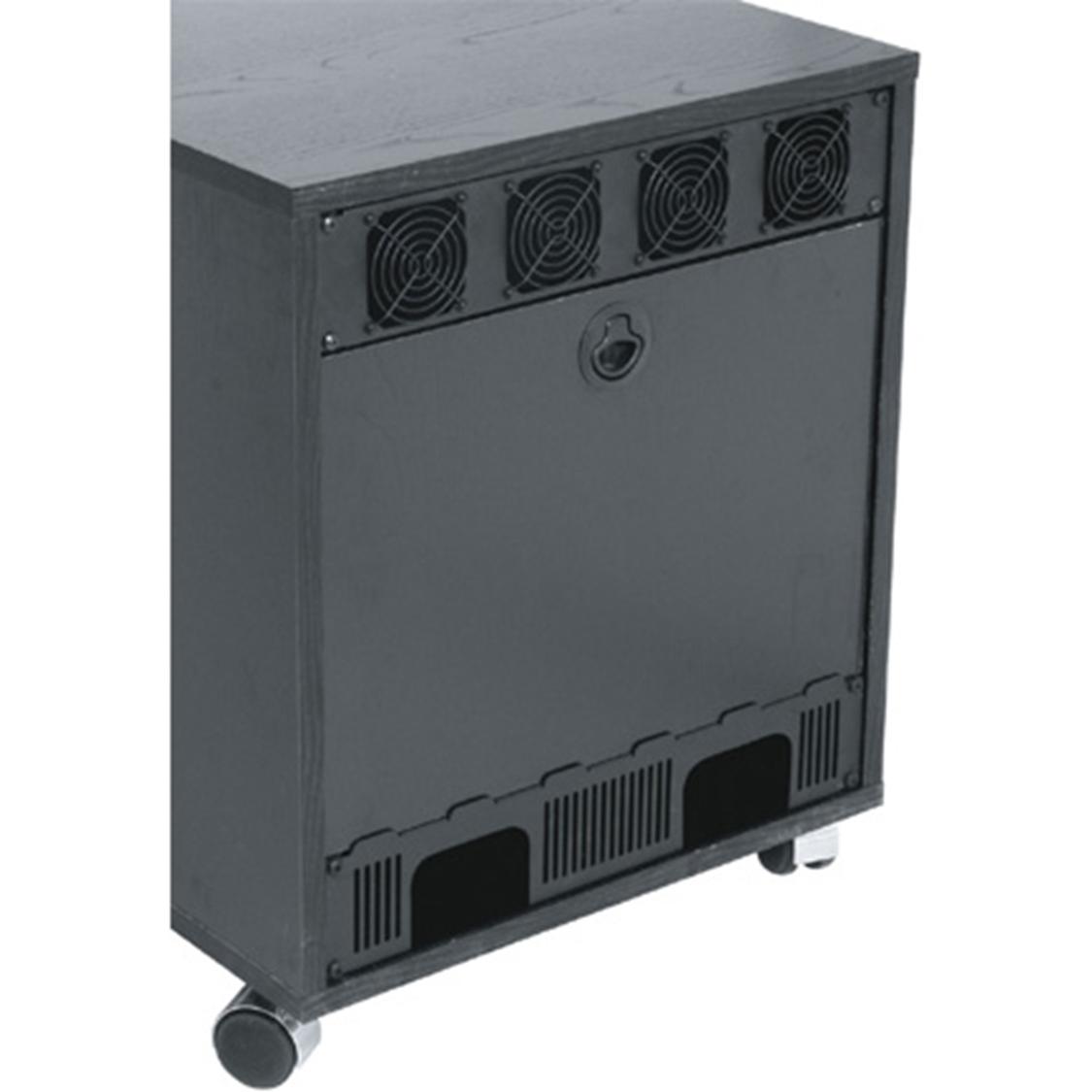 Middle Atlantic RK-RAP20 Rack Zubehör Tür, Serverschrank Zubehör, Schwarz