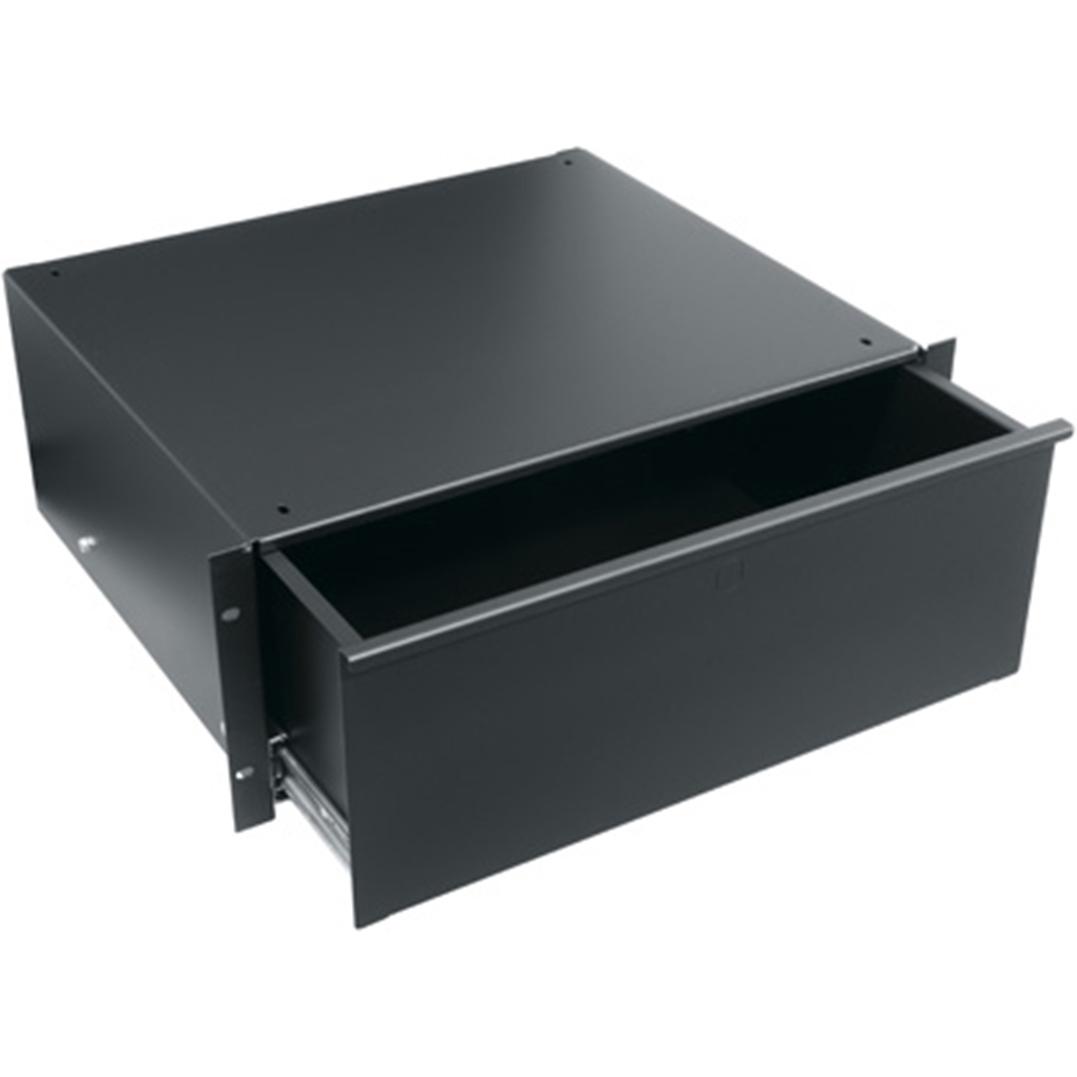 Middle Atlantic UD4 Rack Zubehör Schubladeneinheit, Serverschrank Zubehör, Schwarz