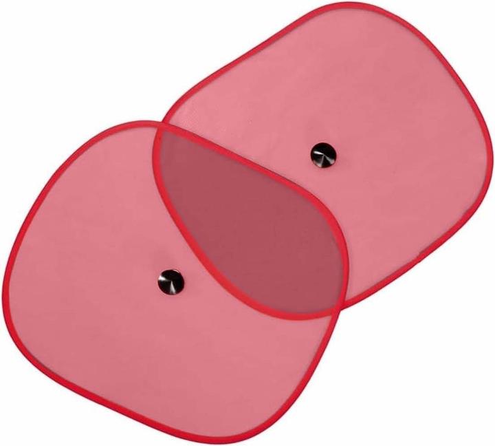 Produktbild Dunlop - Sonnenblende für Autoseitenfenster 36x44 cm 2 Stück (rot)