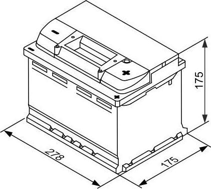 Produktbild Bosch Automotive S4 E07 (12 V, 65 Ah, 650 A)