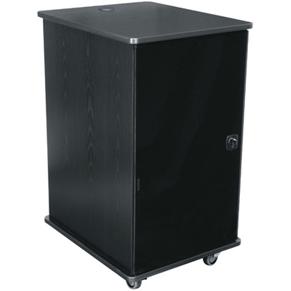 Middle Atlantic MFR-1627GE Rack 16U Freistehendes Gestell (16 HE), Serverschrank, Schwarz