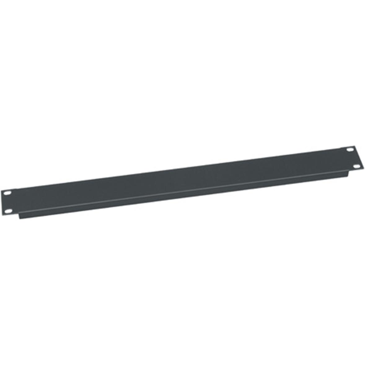 Middle Atlantic PBL-1 Rack Zubehör Blindplatte, Serverschrank Zubehör, Schwarz