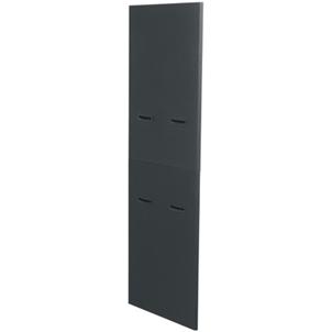 Middle Atlantic SPN-40-312 Rack Zubehör Blindplatte, Serverschrank Zubehör, Schwarz