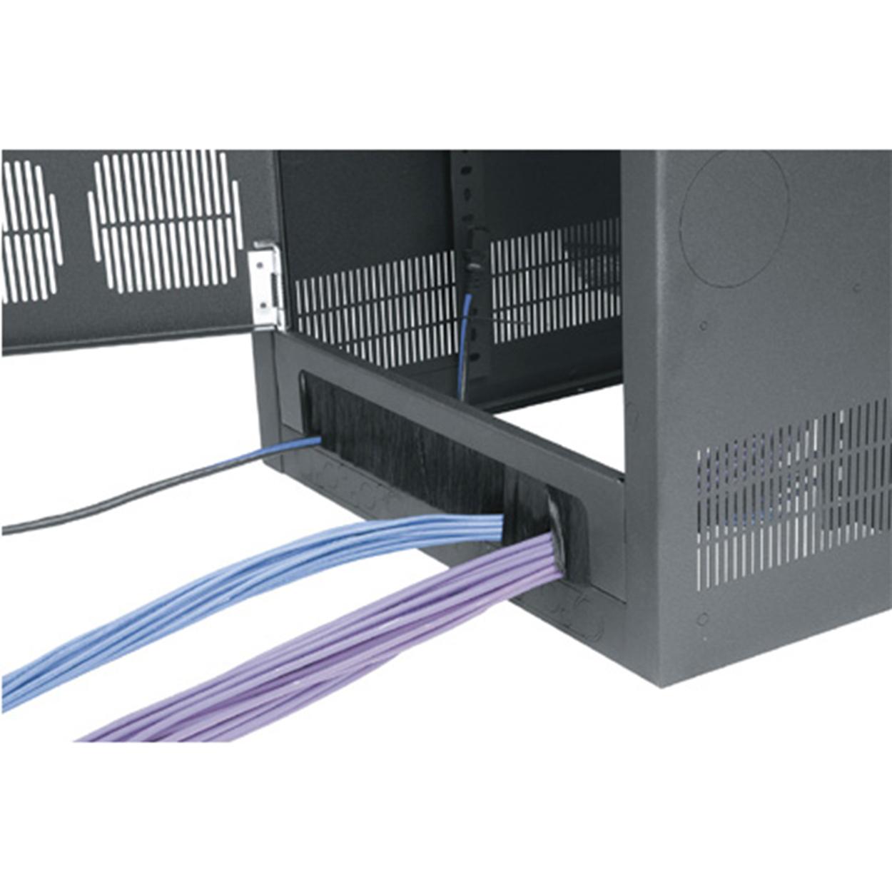 Middle Atlantic BGR-RDC38 Rack Zubehör Tür, Serverschrank Zubehör, Schwarz