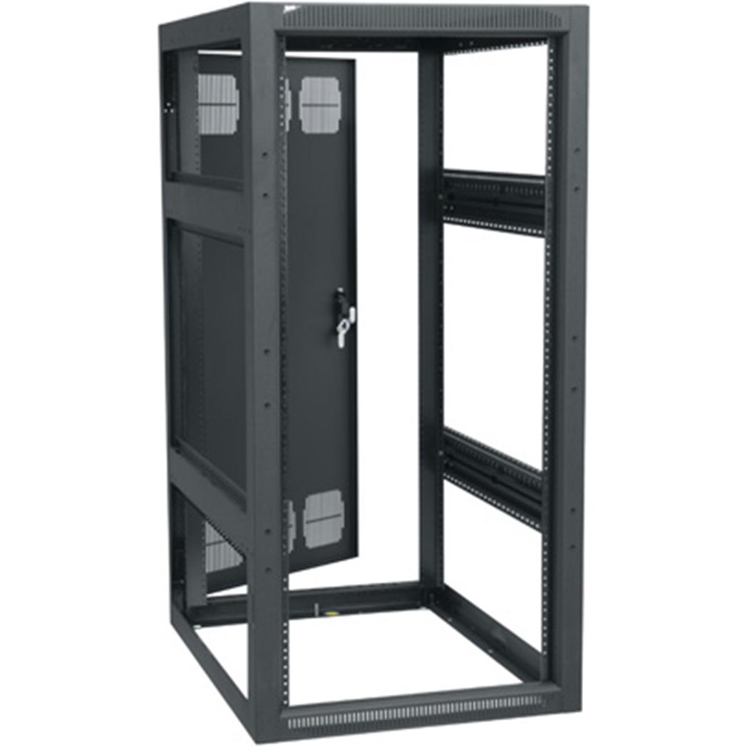 Middle Atlantic BGR-1927 Rack 19U Freistehendes Gestell (9 HE, 19 Zoll Rack), Serverschrank, Schwarz