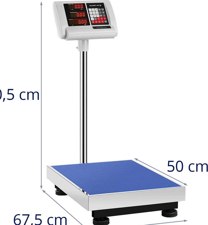 Actual product image Steinberg Platform Scale - 300 kg / 50 kg - 50 x 40 cm