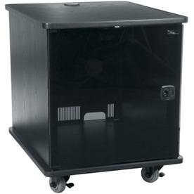 Middle Atlantic MFR-1227GE Rack 12U Freistehendes Gestell (12 HE), Serverschrank, Schwarz