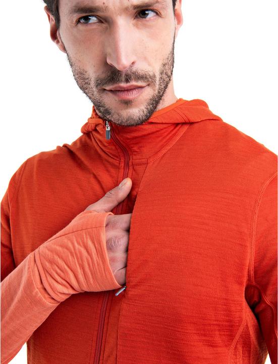 Image du produit Icebreaker Sweat à capuche zippé Mérino 200 Realfleece Descender L/S (L)