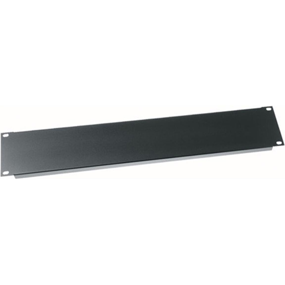 Middle Atlantic PBL2-CP12 Rack Zubehör Blindplatte, Serverschrank Zubehör, Schwarz