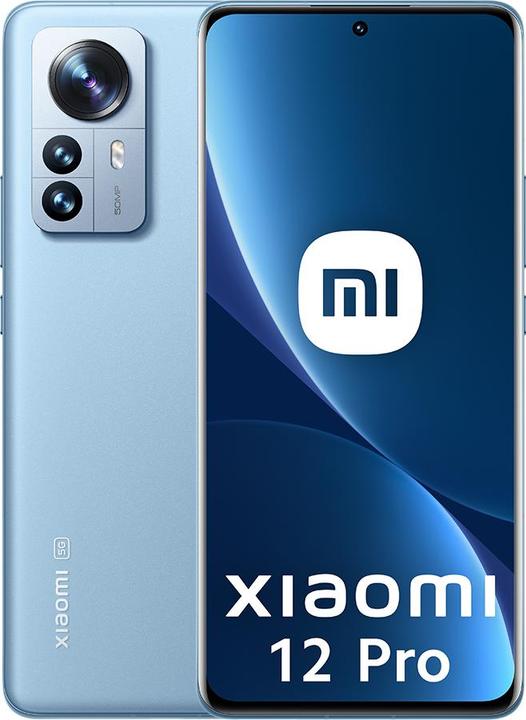 Productafbeelding Xiaomi 12 Pro 5G (256 GB, Blauw, 6.73", Dubbele SIM, 5G)