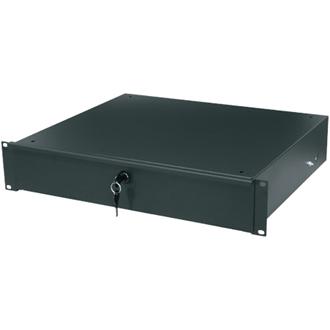 Middle Atlantic RKDRAWER-2U-LK Rack Zubehör Schubladeneinheit, Serverschrank Zubehör, Schwarz
