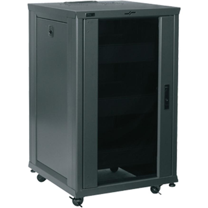 Middle Atlantic IRCS-1824 Rack 18U Freistehendes Gestell (18 HE, 19 Zoll Rack), Serverschrank, Grau