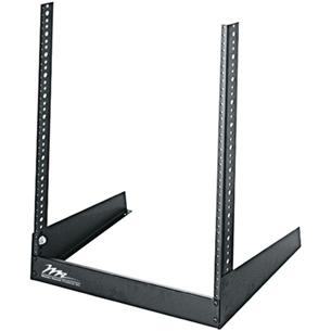 Middle Atlantic DR-12 Rack Zubehör Regal-Schienenset, Serverschrank Zubehör, Schwarz