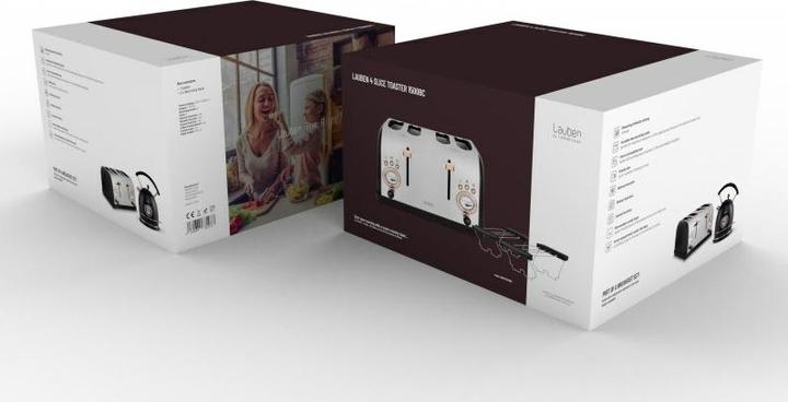 Produktbild Lauben 4-Scheiben-Toaster 1500BC LBN4ST1500BC