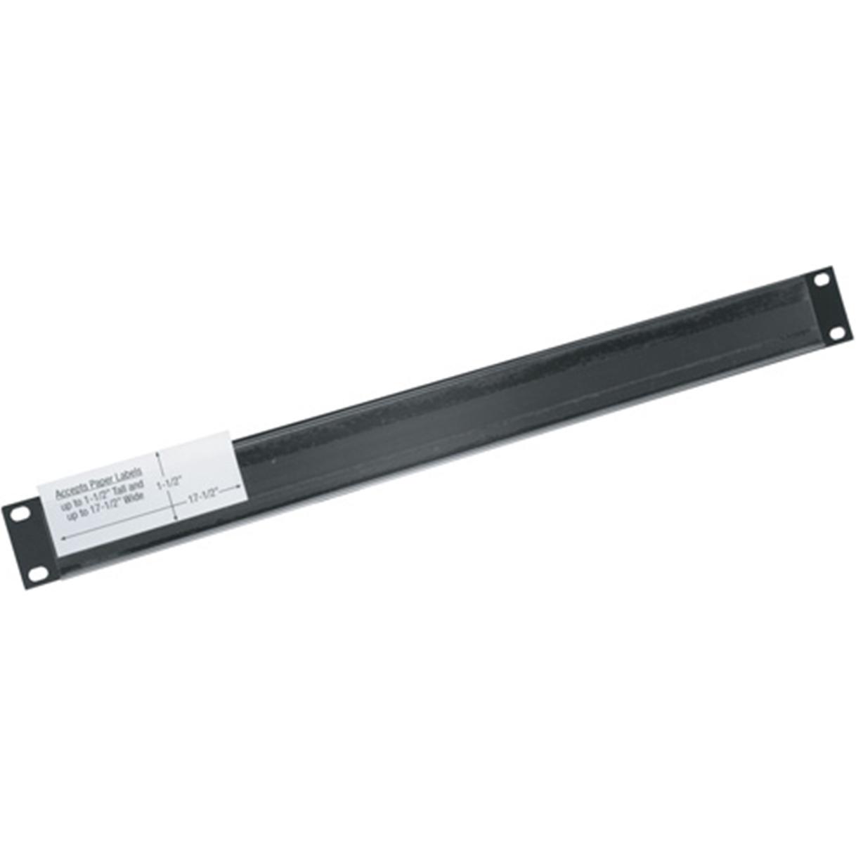 Thumbnail - Middle Atlantic PBL1-ID Rack Zubehör Blindplatte, Serverschrank Zubehör, Schwarz
