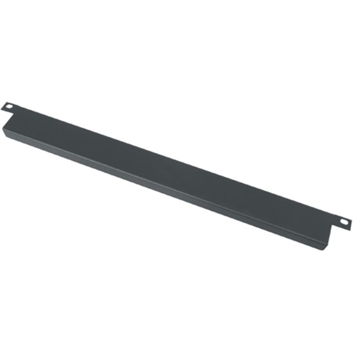 Middle Atlantic UFAF-1 Rack Zubehör Blindplatte, Serverschrank Zubehör, Schwarz