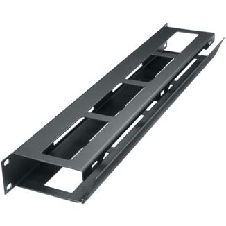 Middle Atlantic HHCM-1 Rack Zubehör Kabelmanagementtafel, Serverschrank Zubehör, Schwarz