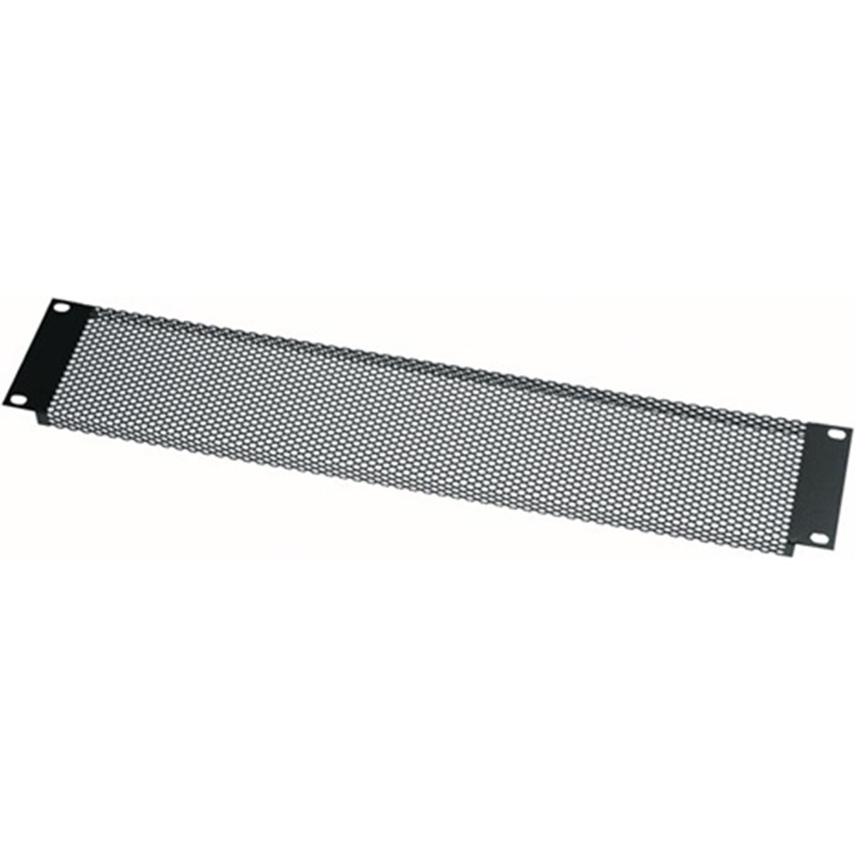 Middle Atlantic VT2-CP12 Rack Zubehör Belüftet Blindplatte, Serverschrank Zubehör, Schwarz
