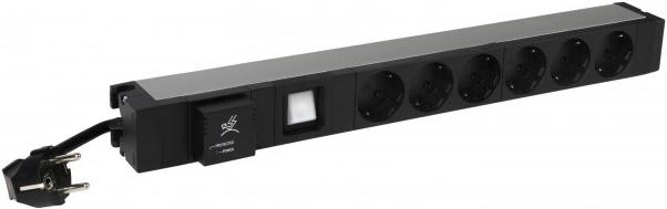 Actual product image Legrand 6 468 36 Power distribution unit (PDU) 6 AC outputs 1U