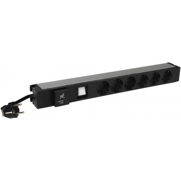 Thumbnail - Legrand 6 468 36 Stromverteilereinheit (PDU) 6 AC-Ausgänge 1U, USV Zubehör