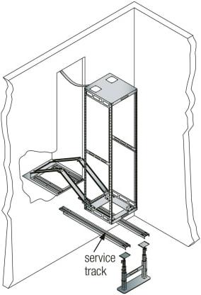 Produktbild Middle Atlantic TRACKL Rack Zubehör