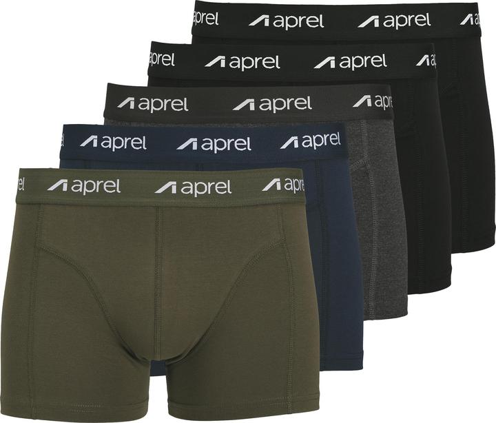 Actual product image Aprel 5-pack boxer shorts boxer shorts (L, 5-pack)