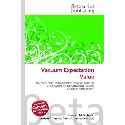 Vacuum Expectation Value, Fachbücher