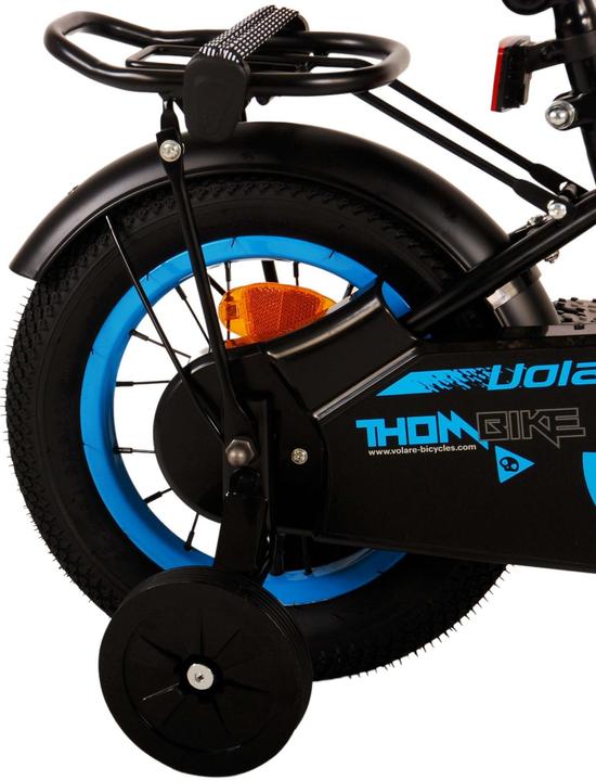 Actual product image Volare Thombike Kinderfiets - Jongens - 12 inch - Zwart Blauw (12")
