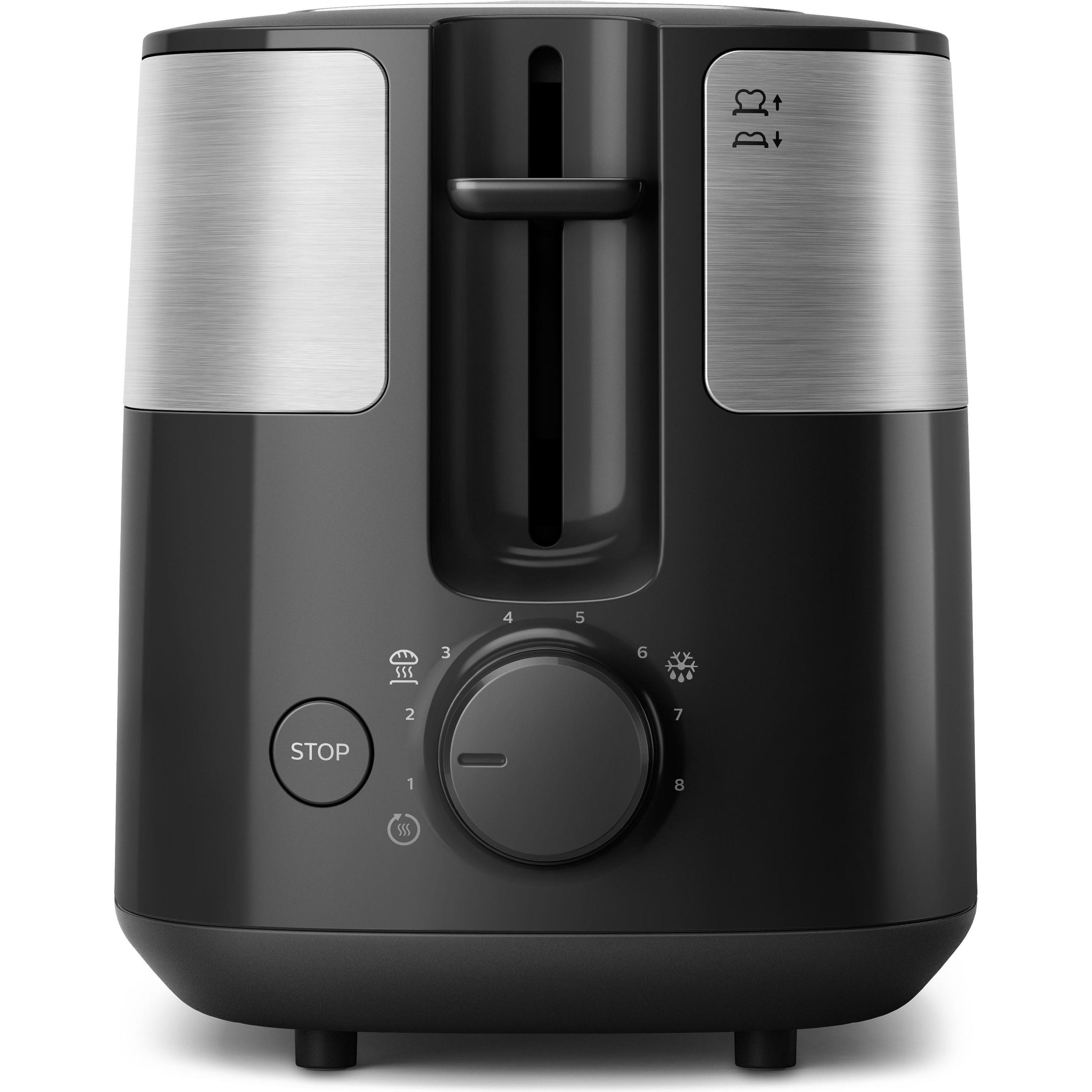 Thumbnail - Philips Daily Collection, Toaster, Schwarz